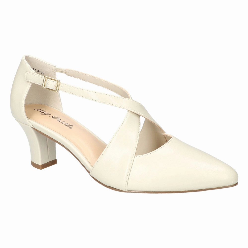 Elegance Pointed Toe Evening Pumps Non Slip Traction Grip