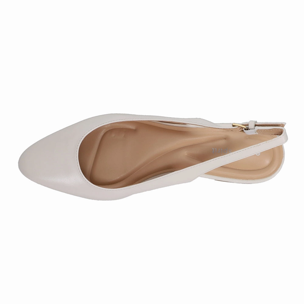 Opulent Touch Line Pace Cassius Pointed Toe Slingback Pumps