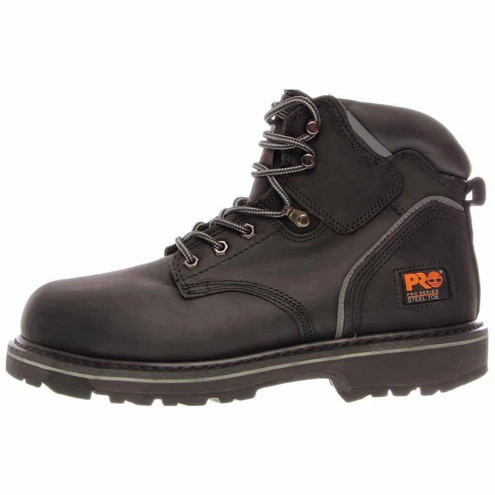 Pit Boss 6 Inch Electrical Steel Toe Work Boots Metallic High Elasticity Midsole