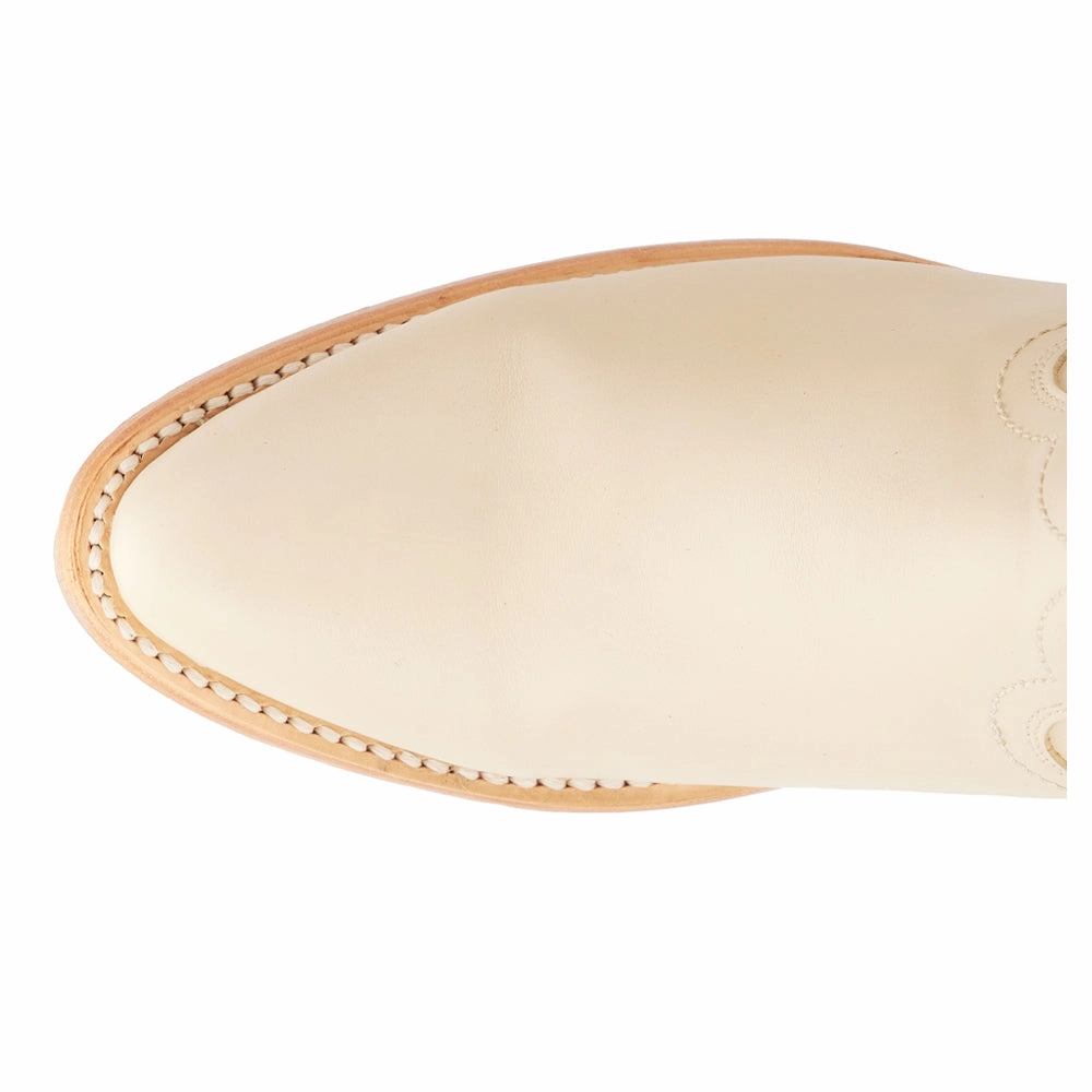 Plain Jane Round Toe Midi Zippered Cowboy Boot Anti blister