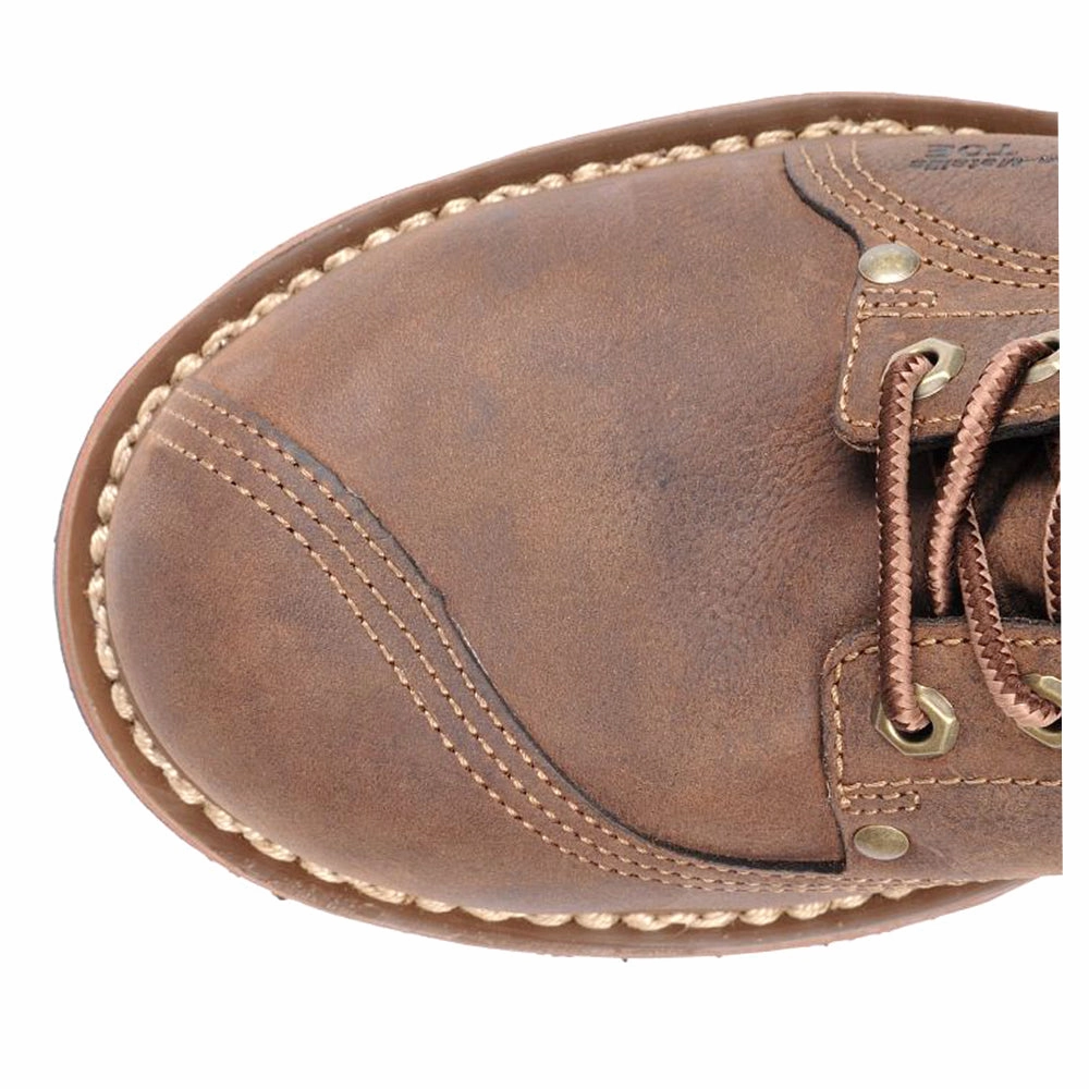 Linesman 10 Inch Waterproof Composite Toe Work Boots Multi Density Foam Medium