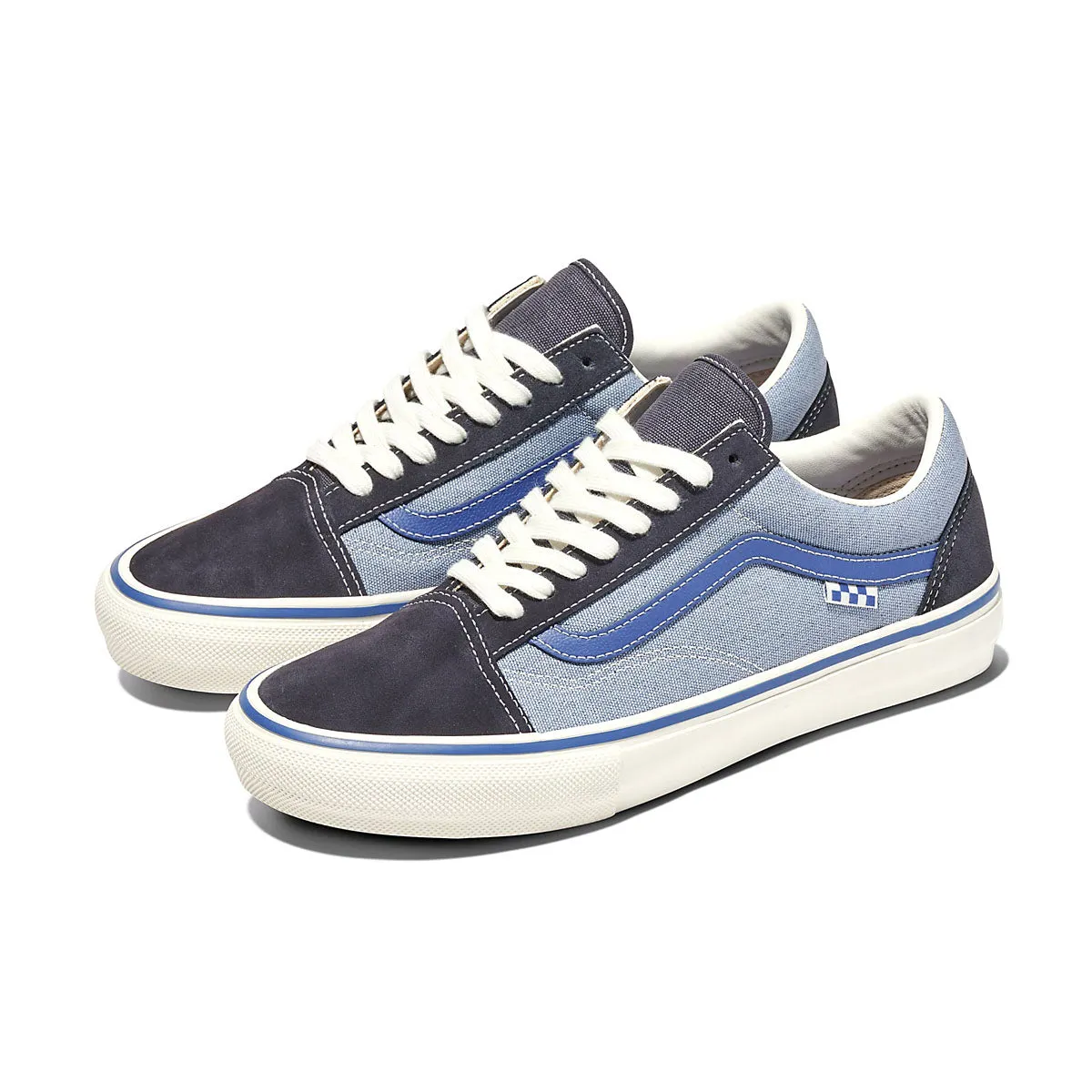   Elijah Berle Skate Old Skool 'Dusty Blue' most trendy