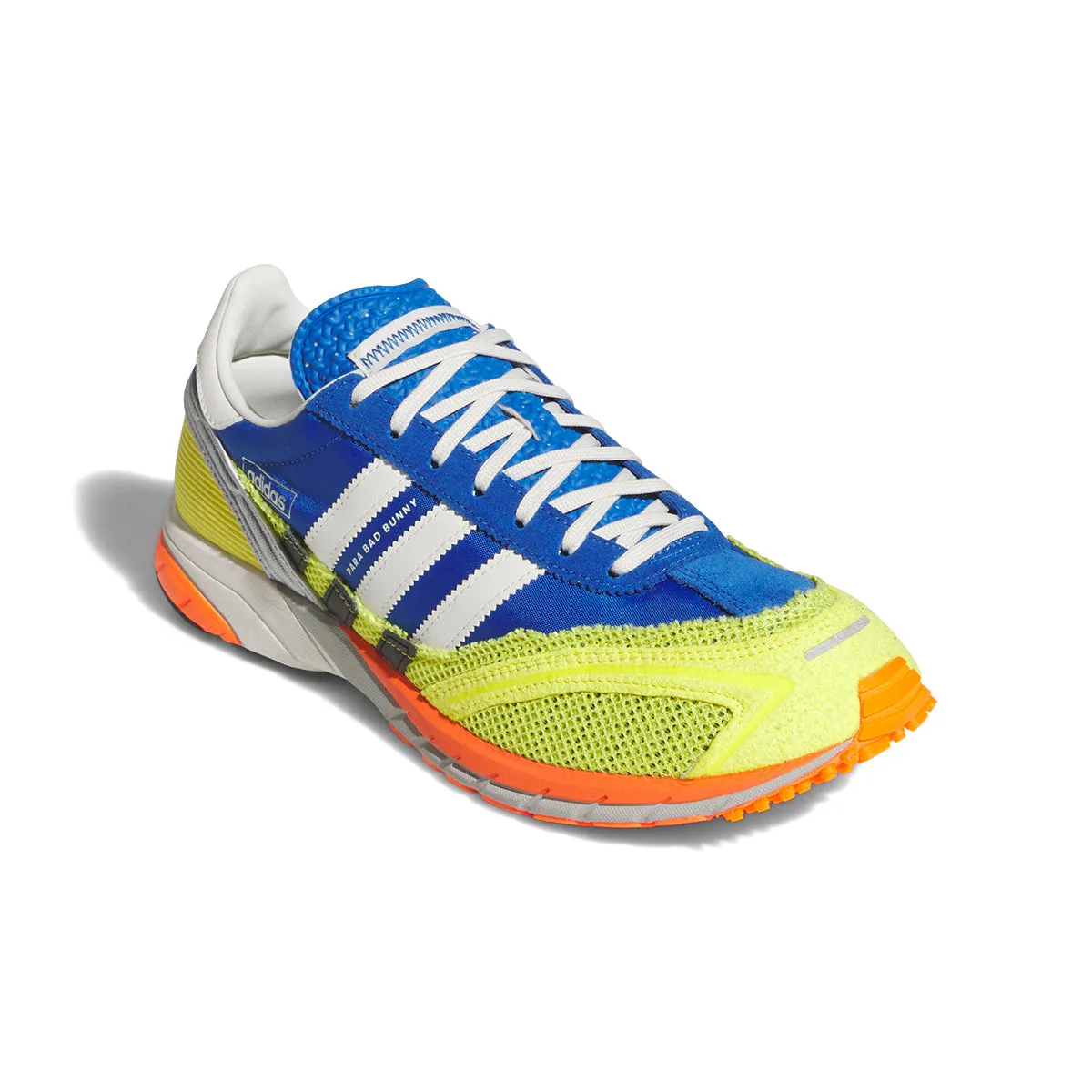   Bad Bunny Adizero SL 72 'Blue Shock Yellow' sole