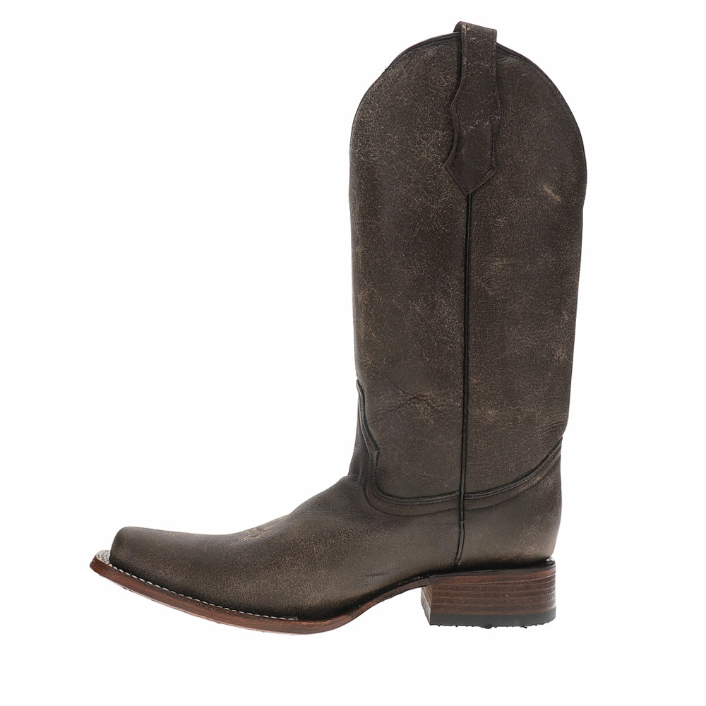 Relaxed Vibe Embroidered Square Toe Cowboy Boots