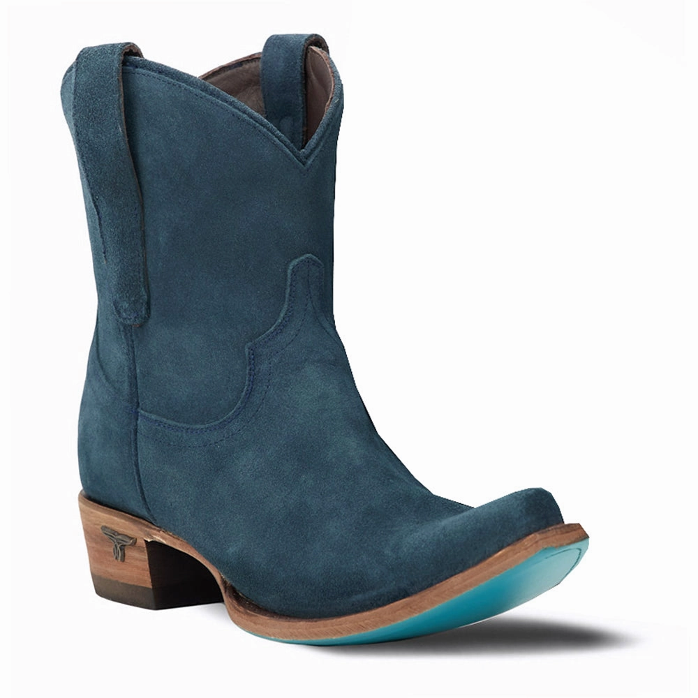 Emma Jane Snip Toe Cowboy Bootie Stylish Design Flexible Frame Night Travel