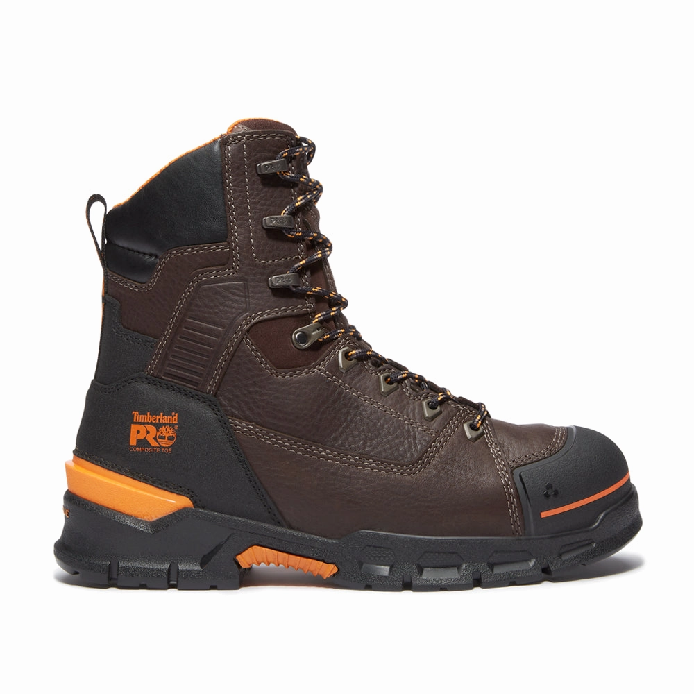 Endurance 8 Inch Electrical Hazard Composite Toe Work Boots Collapsible design Premium Durability