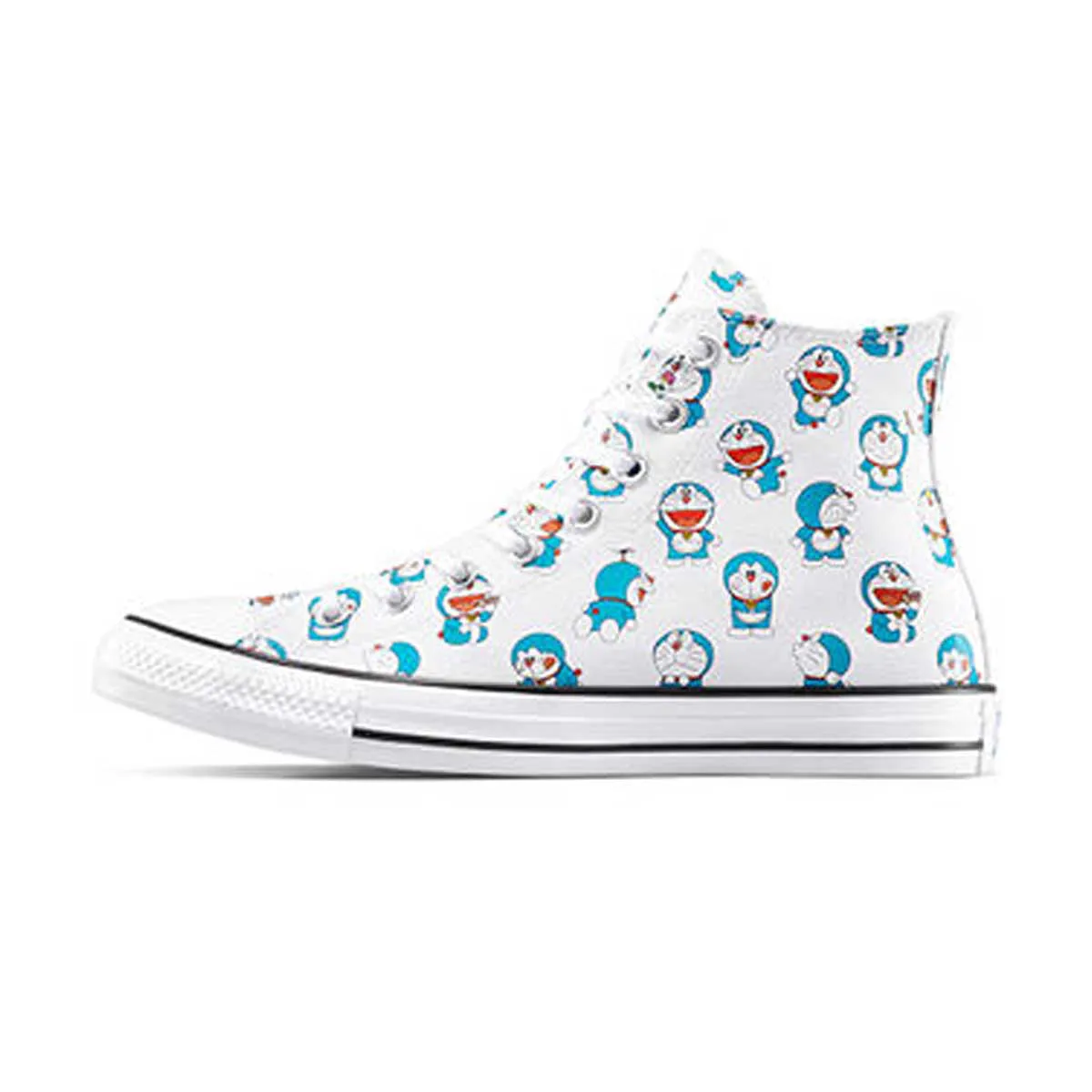   Doraemon Chuck Taylor All Star 'White Hawaiian Gold' walking companions Traction Grip Technology