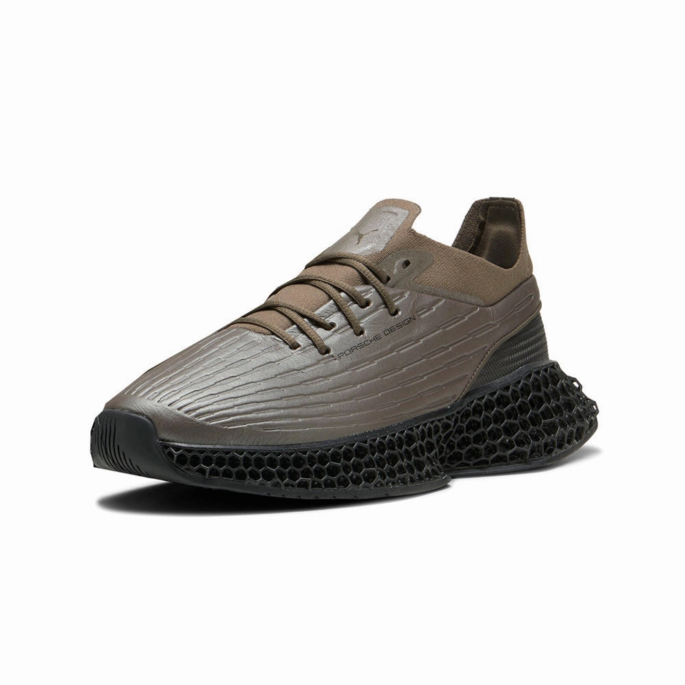 Hydrophobic Material Pd 3d Mtrx II Leather Lace Up Sneakers