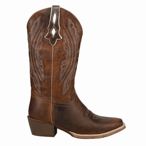 Simple Look Rein 12 Inch Square Toe Cowboy Boots