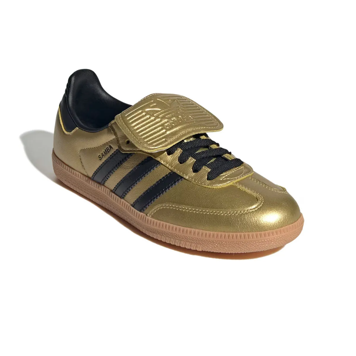 Eco Friendly Composite Wmns Samba Long Tongue 'Gold Metallic Black Gum'