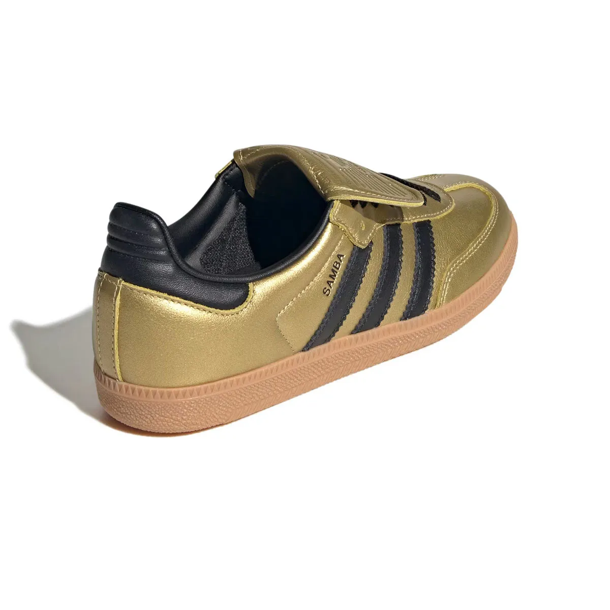Plush flexibility Plush traction Wmns Samba Long Tongue 'Gold Metallic Black Gum'