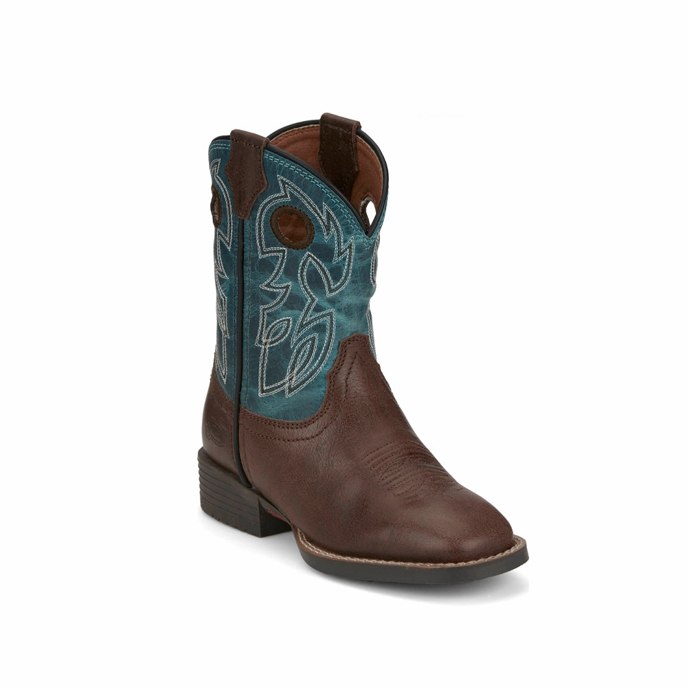 Bowline Junior Water Buffalo Square Toe Cowboy Boots (Youth) Stretchable