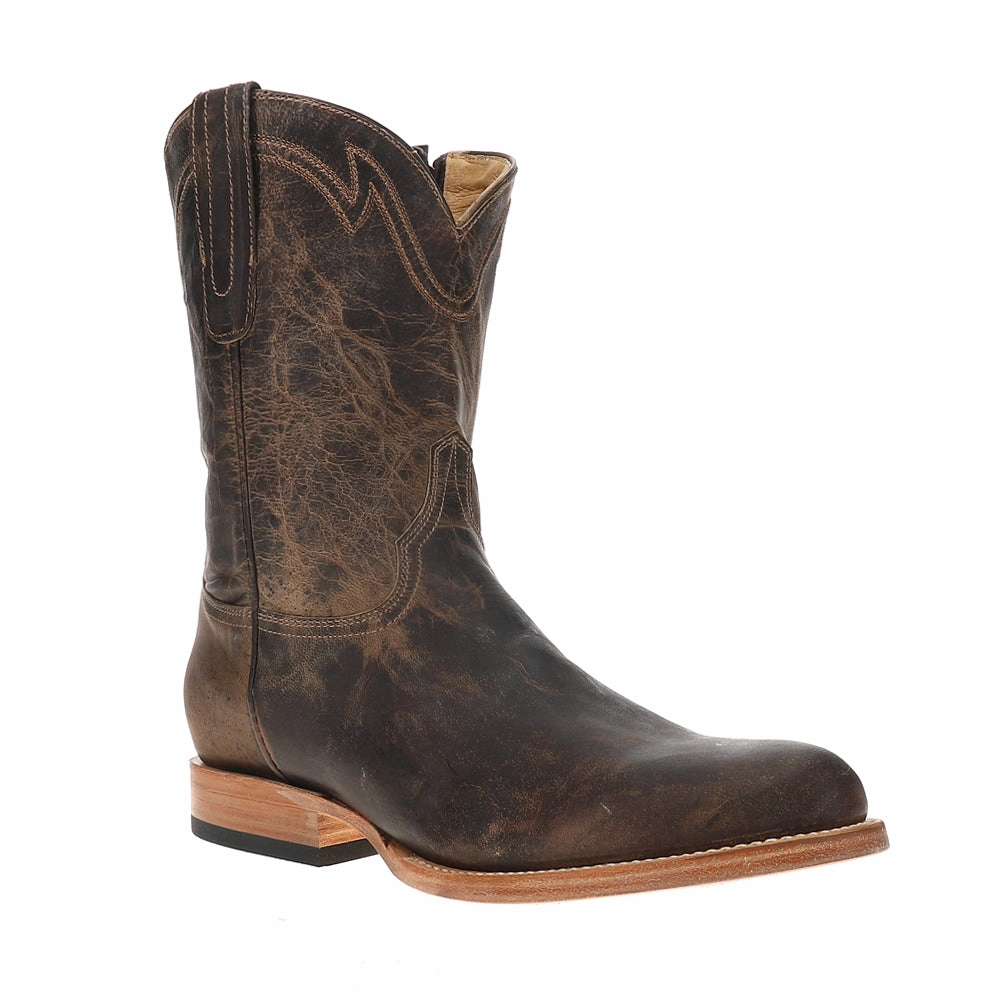 Roughstock Embroidered Round Toe Cowboy Boots Eco friendly materials mesh - type