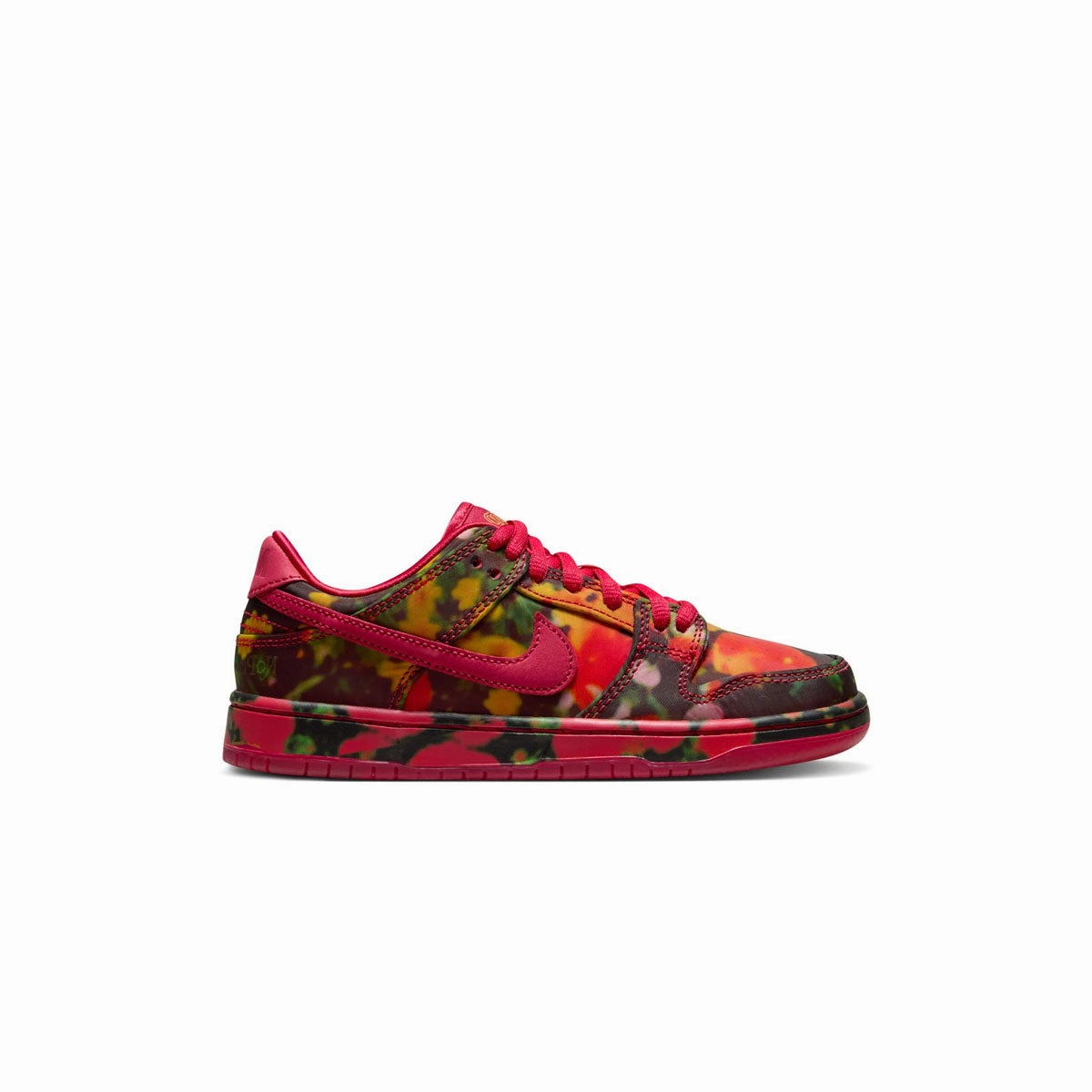 Responsive Cushioning System Sophisticated traction '  Wizard of Oz Kids SB Dunk Low Pro 'Poppy Fields'