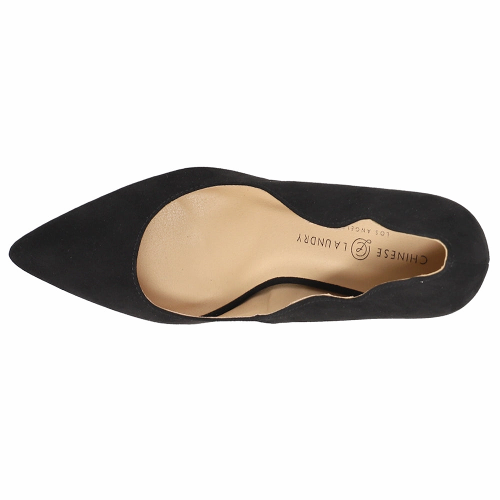 Spice Pointed Toe Stiletto Pumps Shiny look