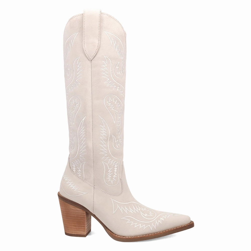Comfortable Insole Minimal Profile Evita Southwest Embroidered Snip Toe Cowboy Boots