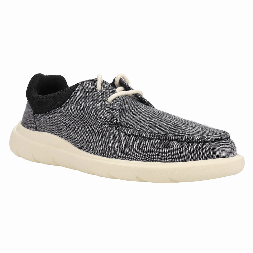 Luxurious design Captain's Moc Chambray Slip On Sneakers