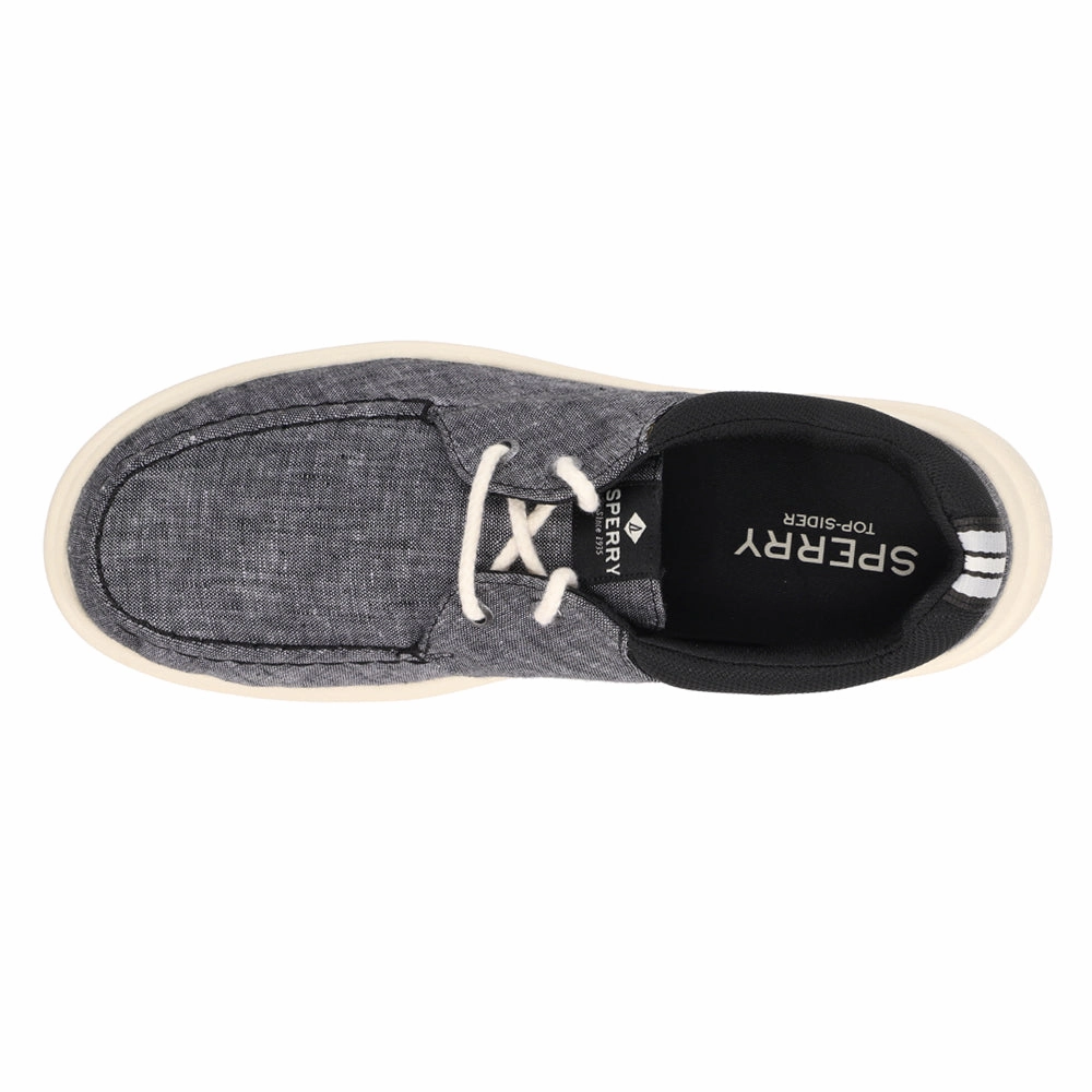 Multi Density Captain's Moc Chambray Slip On Sneakers