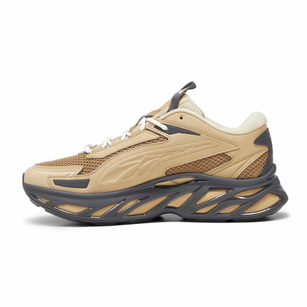 Grounded Traction Pattern Exotek Nitro Base Lace Up Sneakers