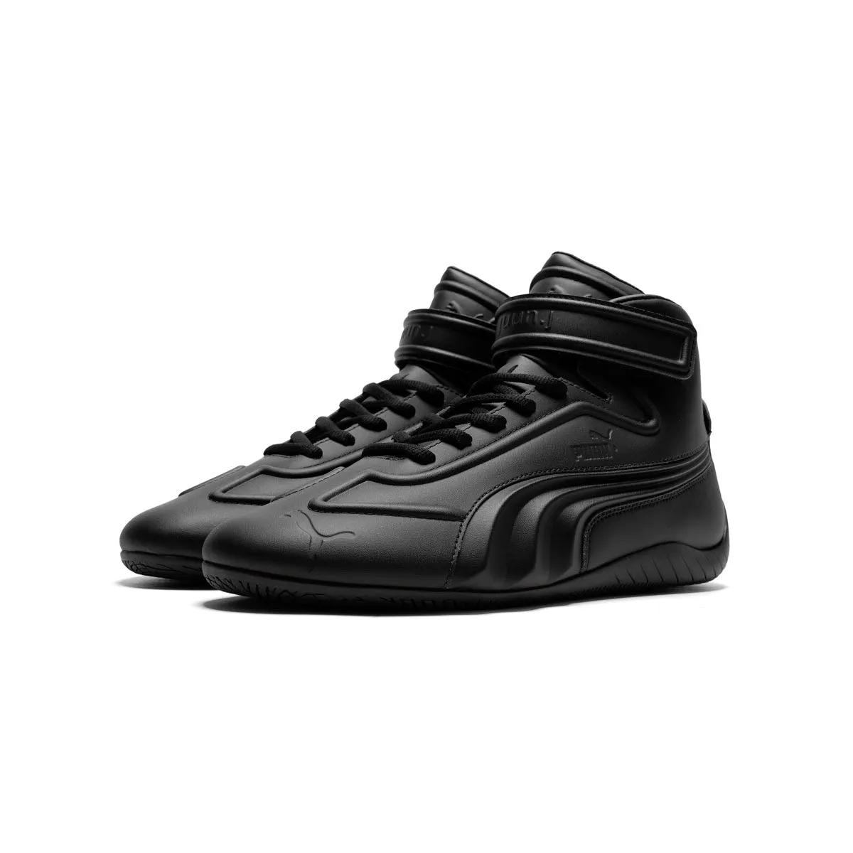   Juun.J Speedcat Mid 'PUMA Black' Embroidered