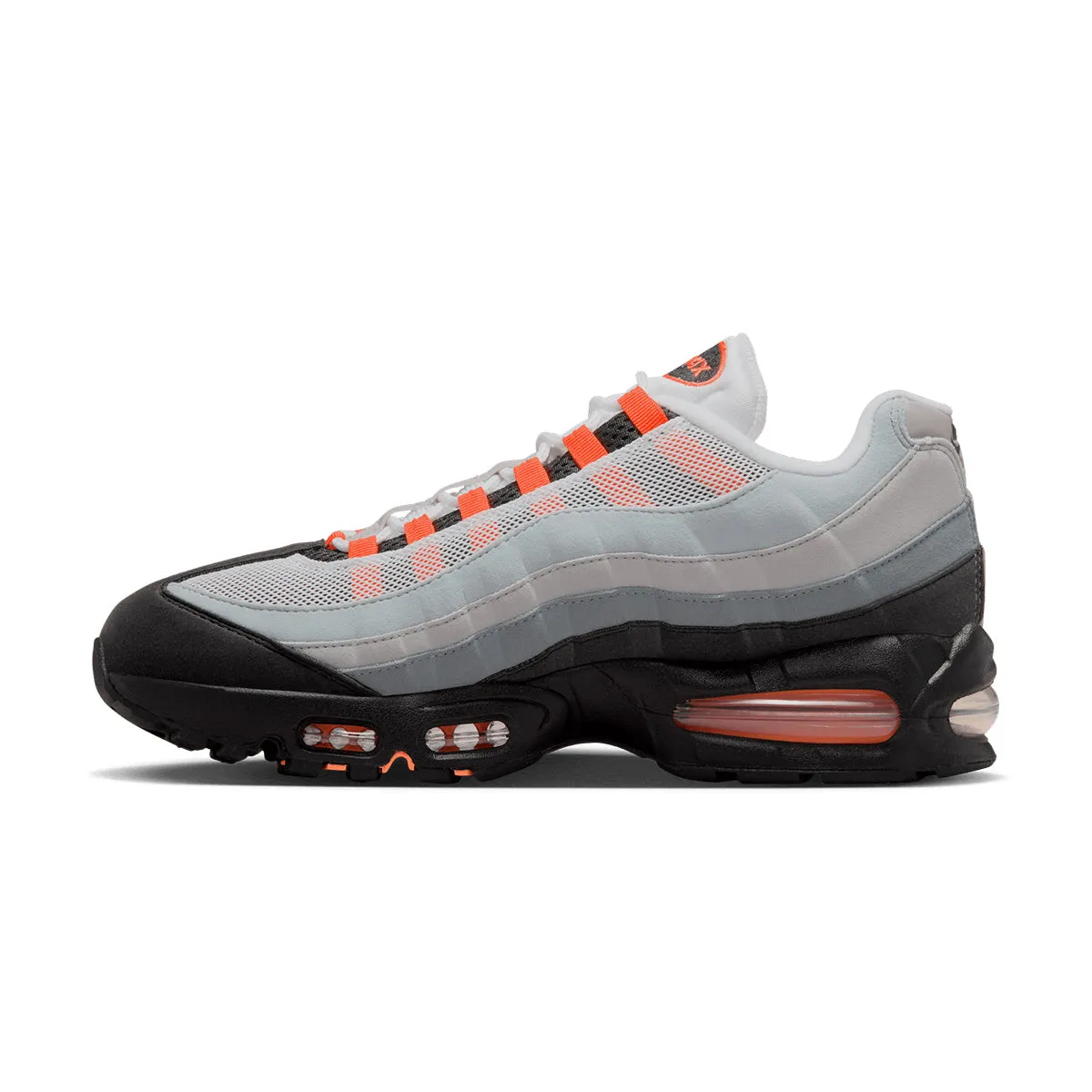 Air Max 95 OG 'Bright Mandarin' Pilates practitioners' flexibility casual wearers