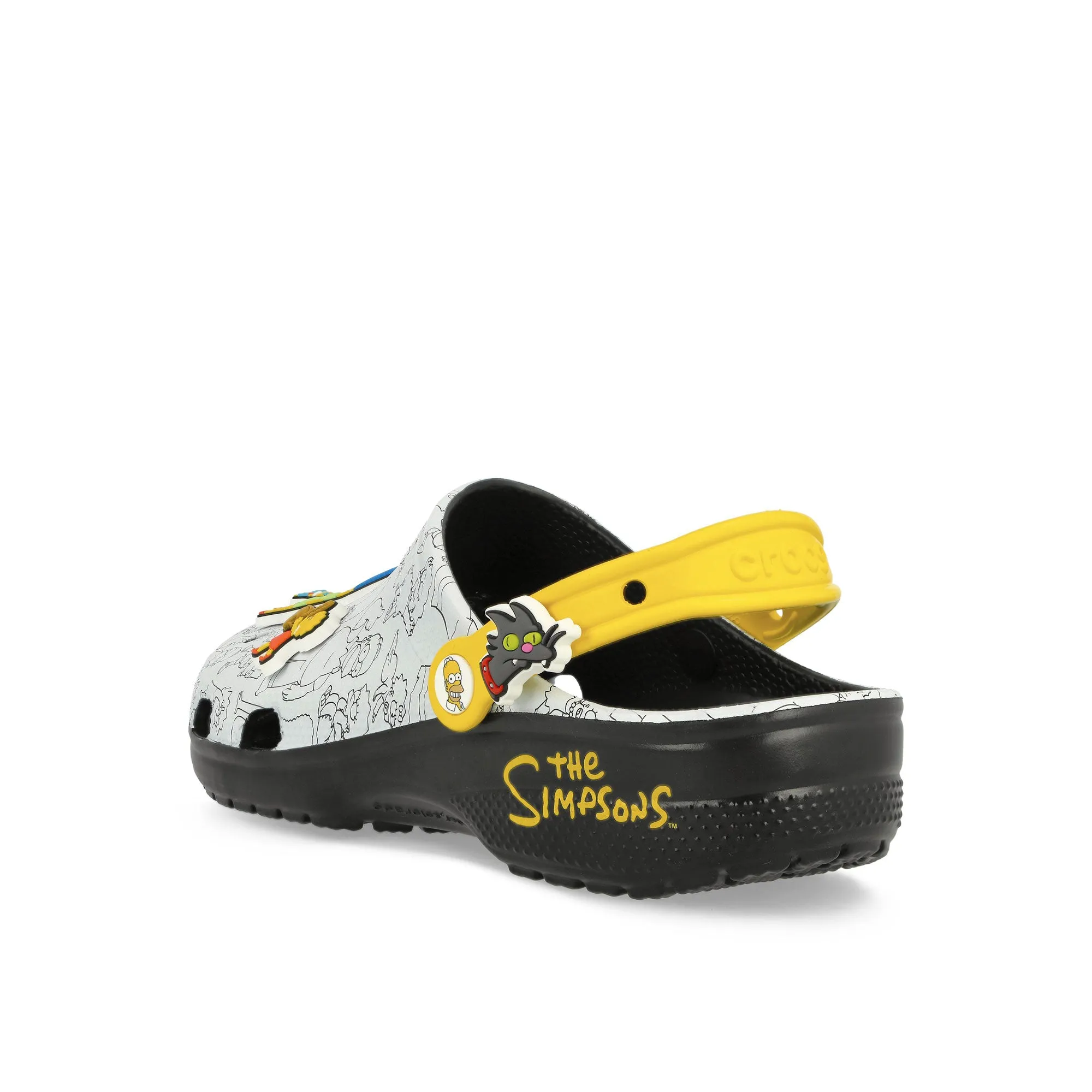 The Simpsons Classic Clog Upgraded cushioning