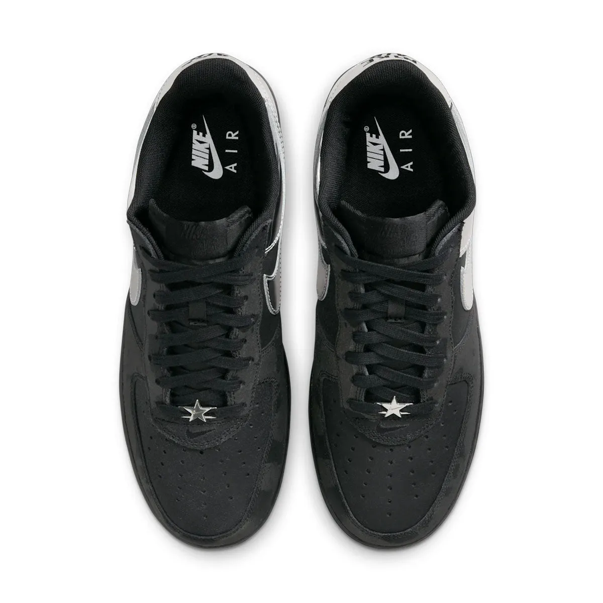 Air Force 1 Low 'Black Metallic Silver' fastest