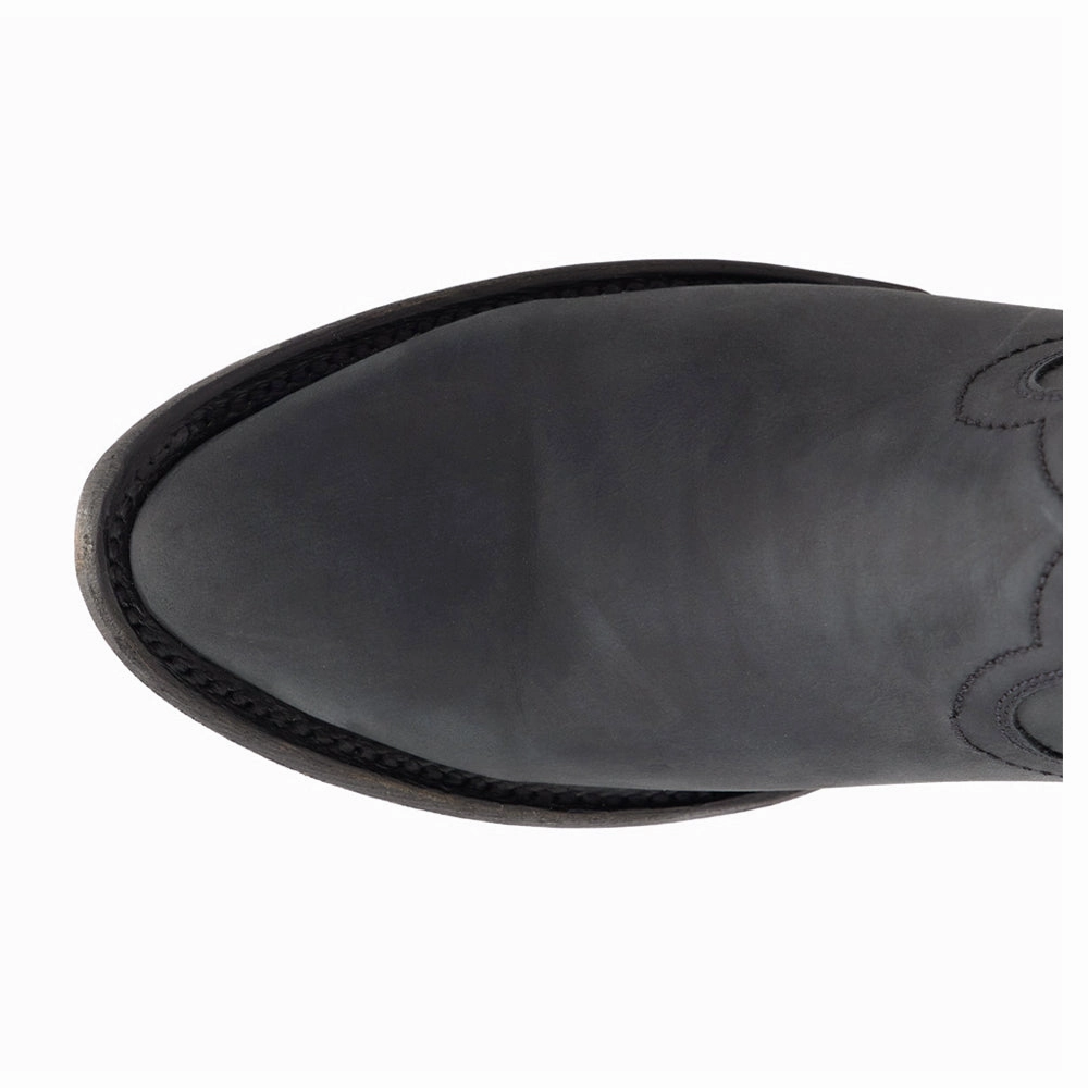 Plain Jane Zippered Round Toe Cowboy Bootie Festival Vibe Comfort Lining Nature Lover