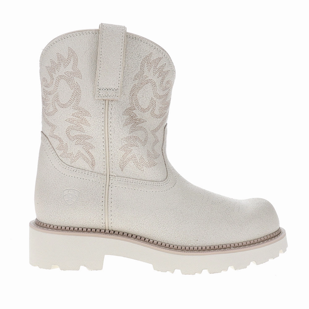 Fatbaby Embroidered Round Toe Pull On Cowboy Boots Rain Adventure