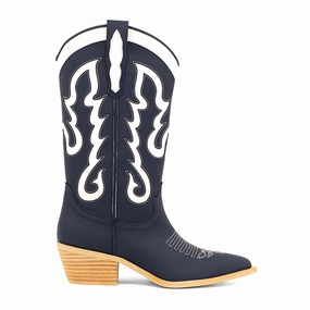 Feather Light Backcountry Camper Essential Piece Yaya Embroiderd Pointed Toe Cowboy Boots