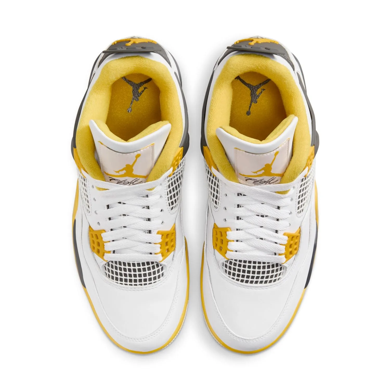 Collapsible Heel Design Wmns Air Jordan 4 'Vivid Sulfur'