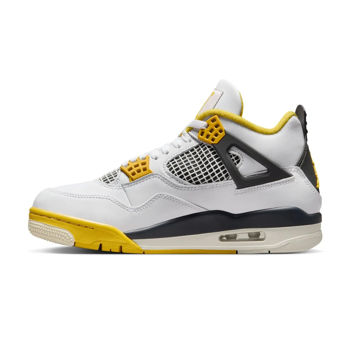 Wmns Air Jordan 4 'Vivid Sulfur' Reinforced Eyelets
