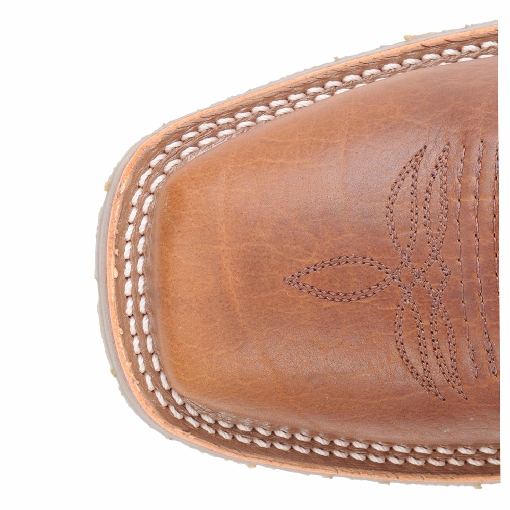 Mickey 12 Inch Embroidered Slip Resistant Soft Toe Work Boots Shock-absorbing