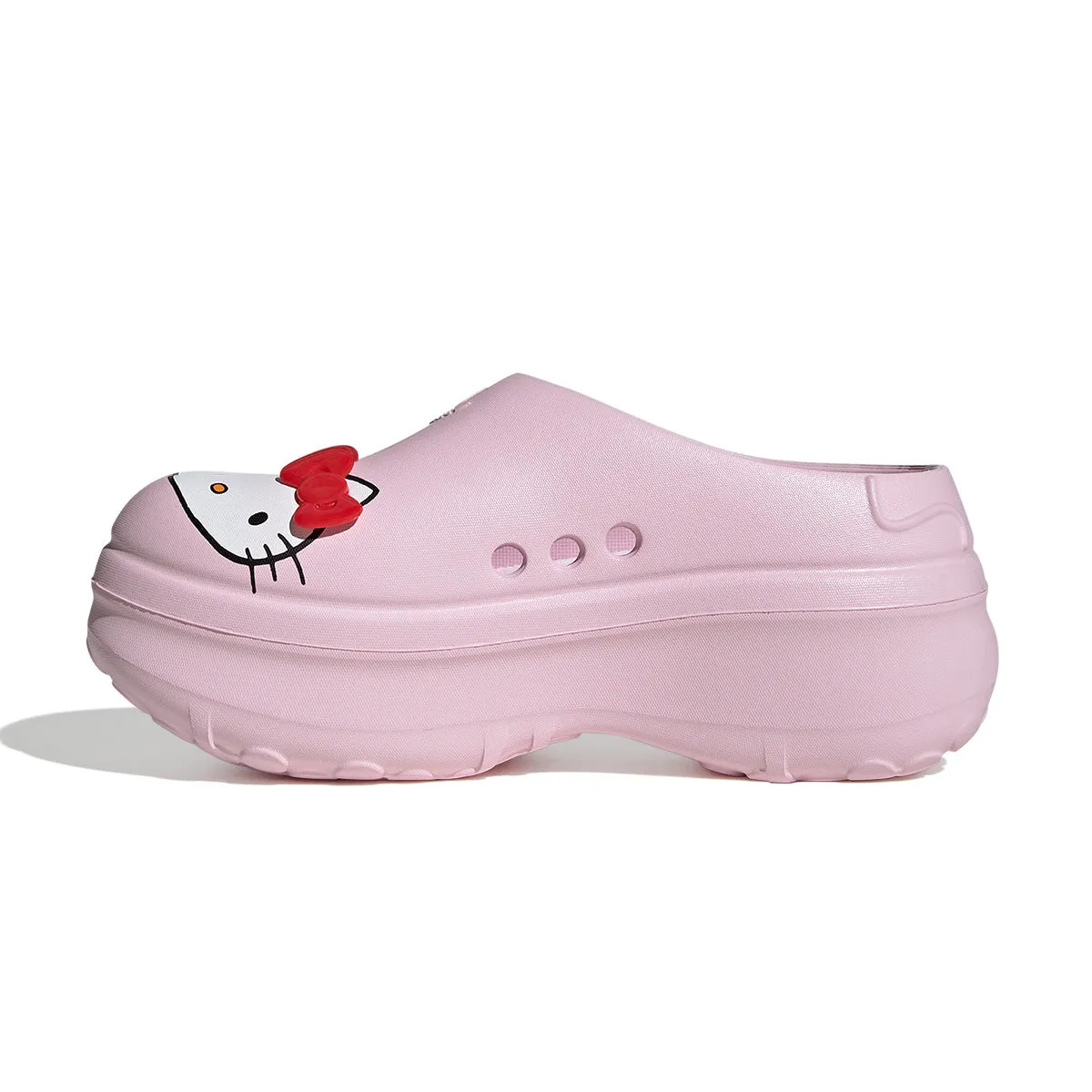 Wide Heel Base   Hello Kitty Wmns Adifom Mule 'Clear Pink'