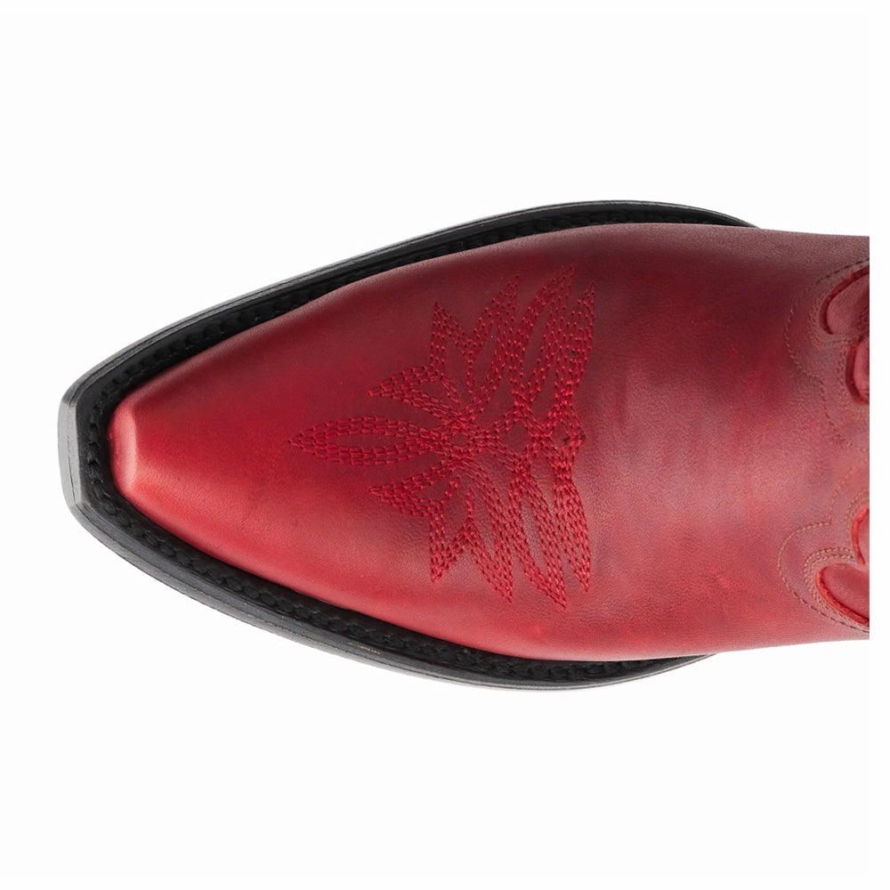 Easy Clean Smokeshow Embroidered Snip Toe Cowboy Bootie