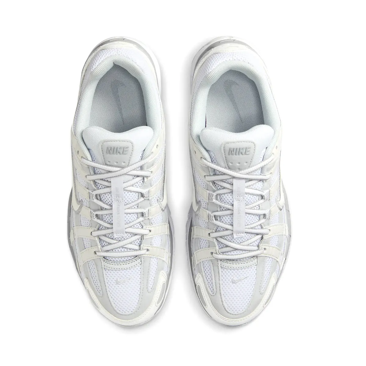 Slip-resistant look perforated Wmns P-6000 'White Pure Platinum'