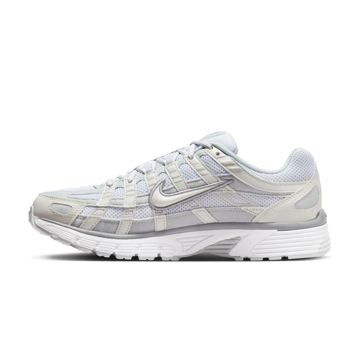 Wmns P-6000 'White Pure Platinum' right - foot Ultra-soft performance