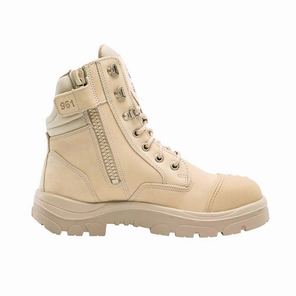 Southern Cross 6 Inch Slip Resistant Steel Toe Work Boots track and field athletes - specific functions