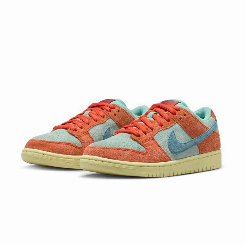 SB Dunk Low Premium 'Orange Emerald Rise' tennis - style