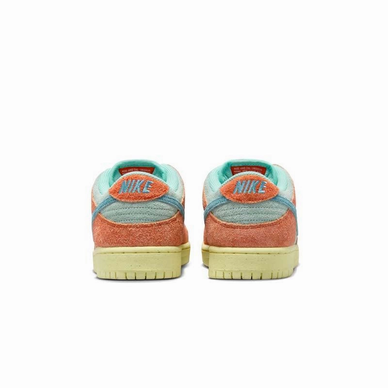 Cushioned Arch Support SB Dunk Low Premium 'Orange Emerald Rise'