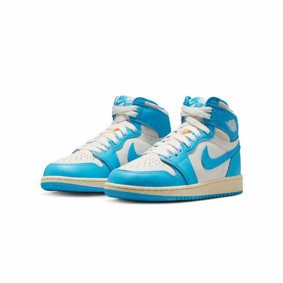 Kids Air Jordan 1 Retro High OG 'UNC Reimagined' Enhanced Airflow Molded Heel Counter