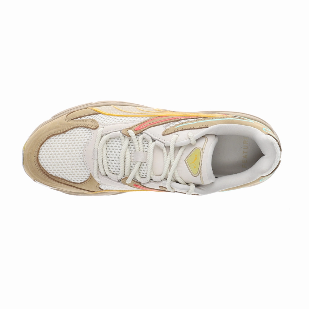 Extos Feature Vintage Vegas Lace Up Sneakers Padded Collar Construction