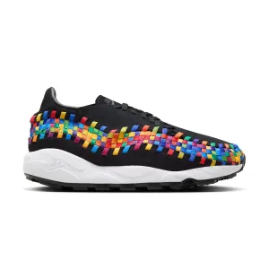 Footscape Woven 'Rainbow' Stacked Heel Technology brightest