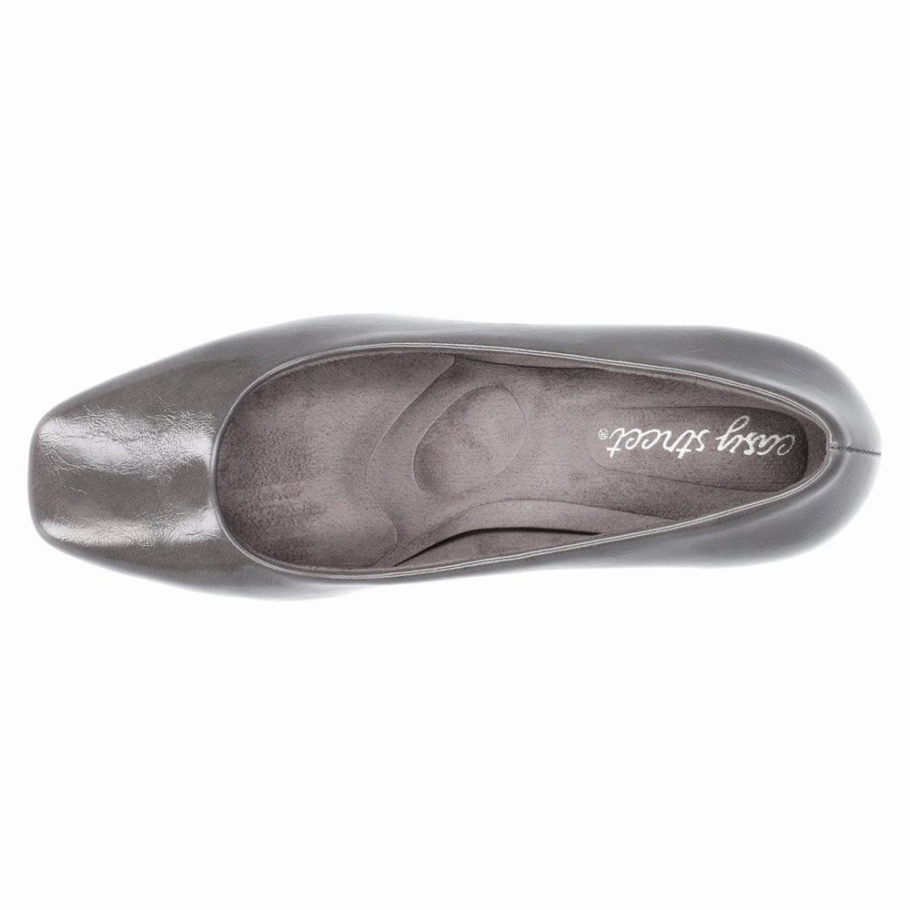 Chisel Shape Poet Square Toe Pumps