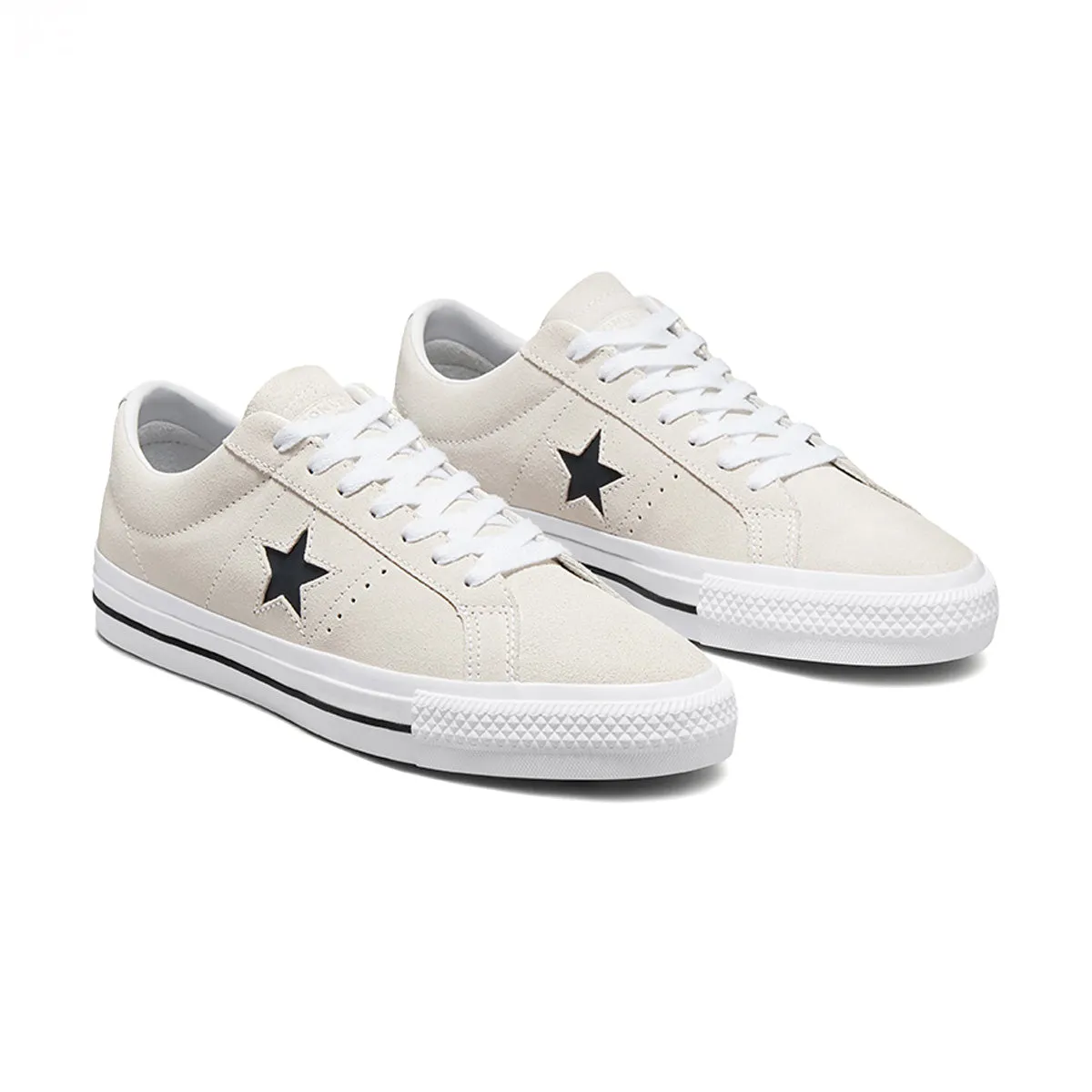 rainy - day shoes unisex - style One Star Pro Suede Low Top 'Egret White'