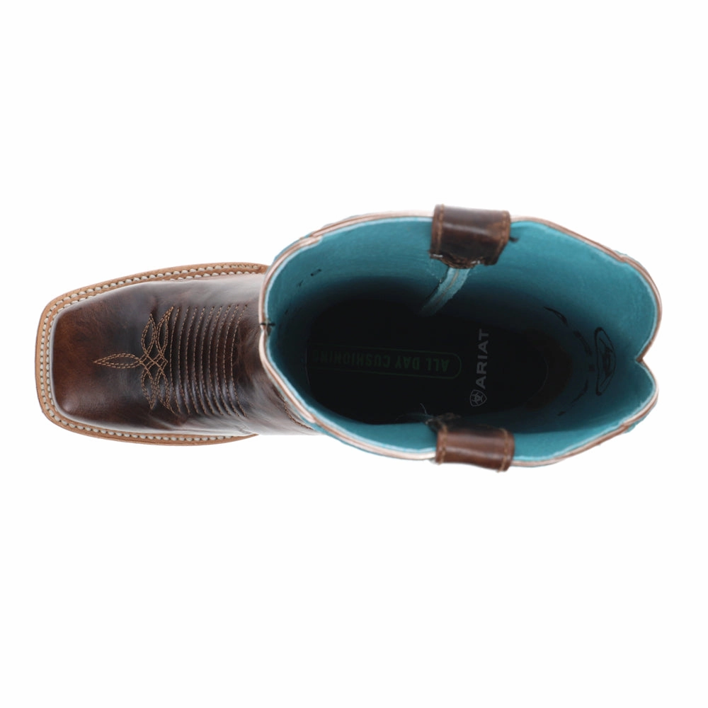 Frontier Farrah Square Toe Cowboy Boots Durable Fit Compression Resistant Foam