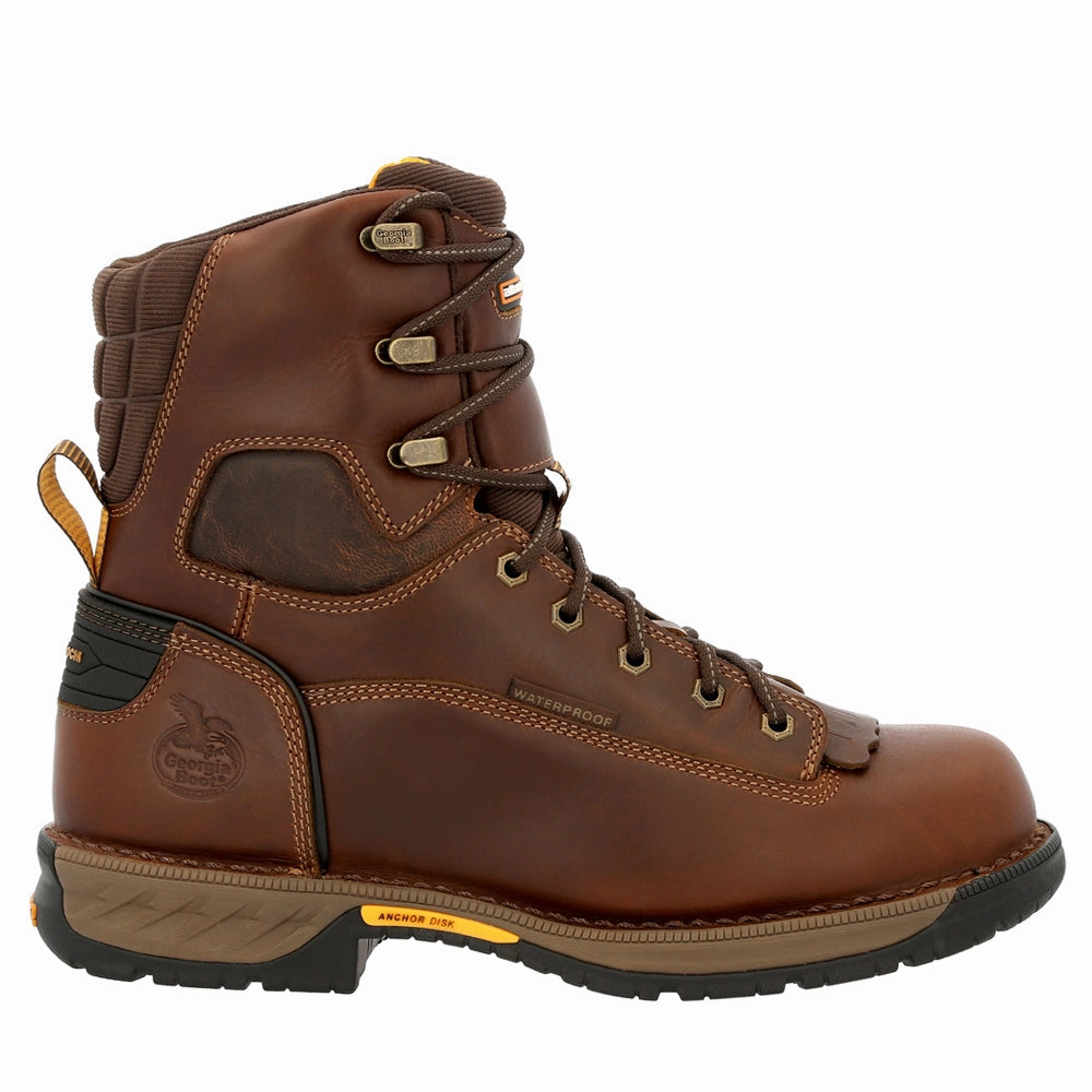 statement - piece Athens 360 8 Inch Waterproof Soft Toe Work Boots