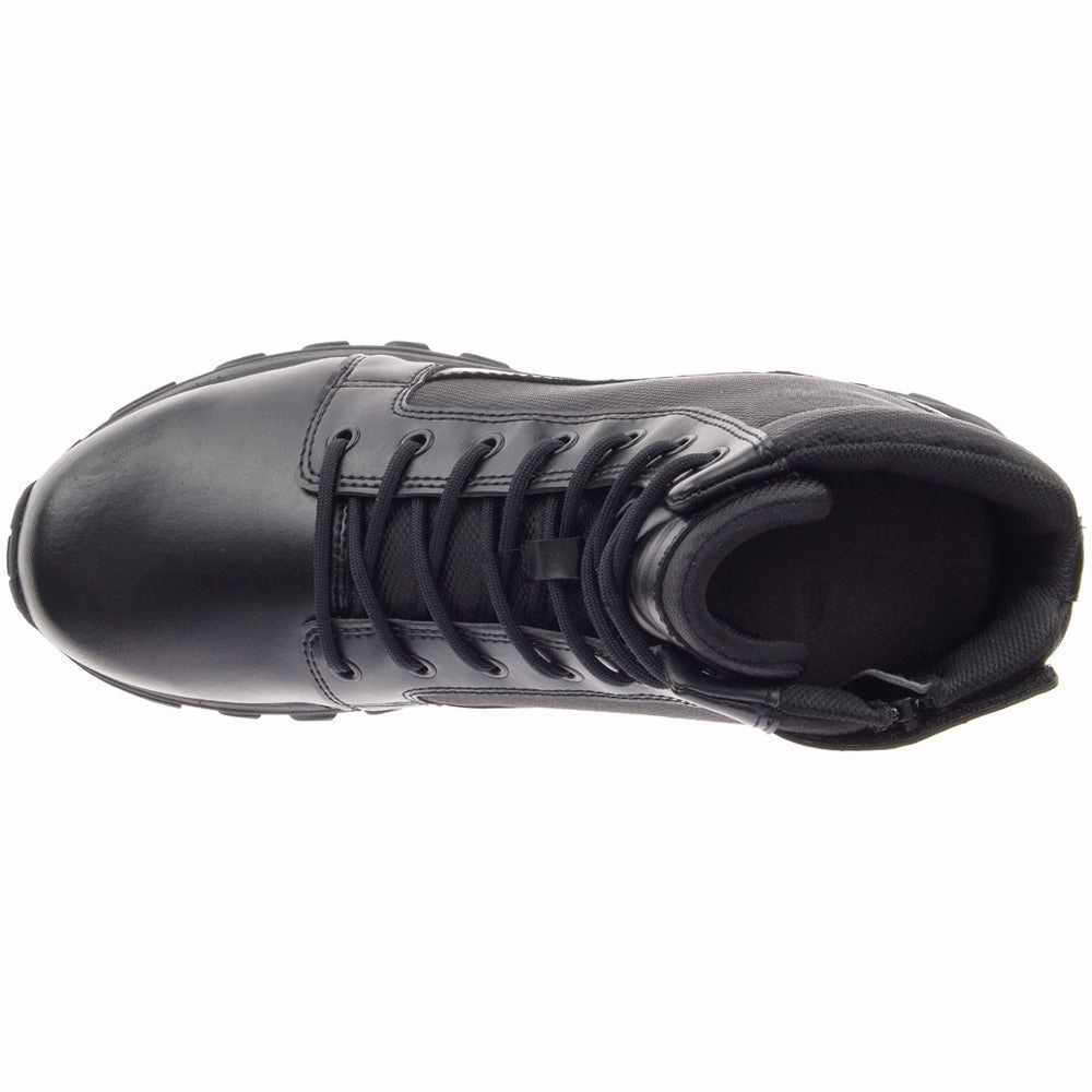 skiers - specific features Textured Fuse Mid 8 Inch Slip Resistant Soft Toe Work Boots