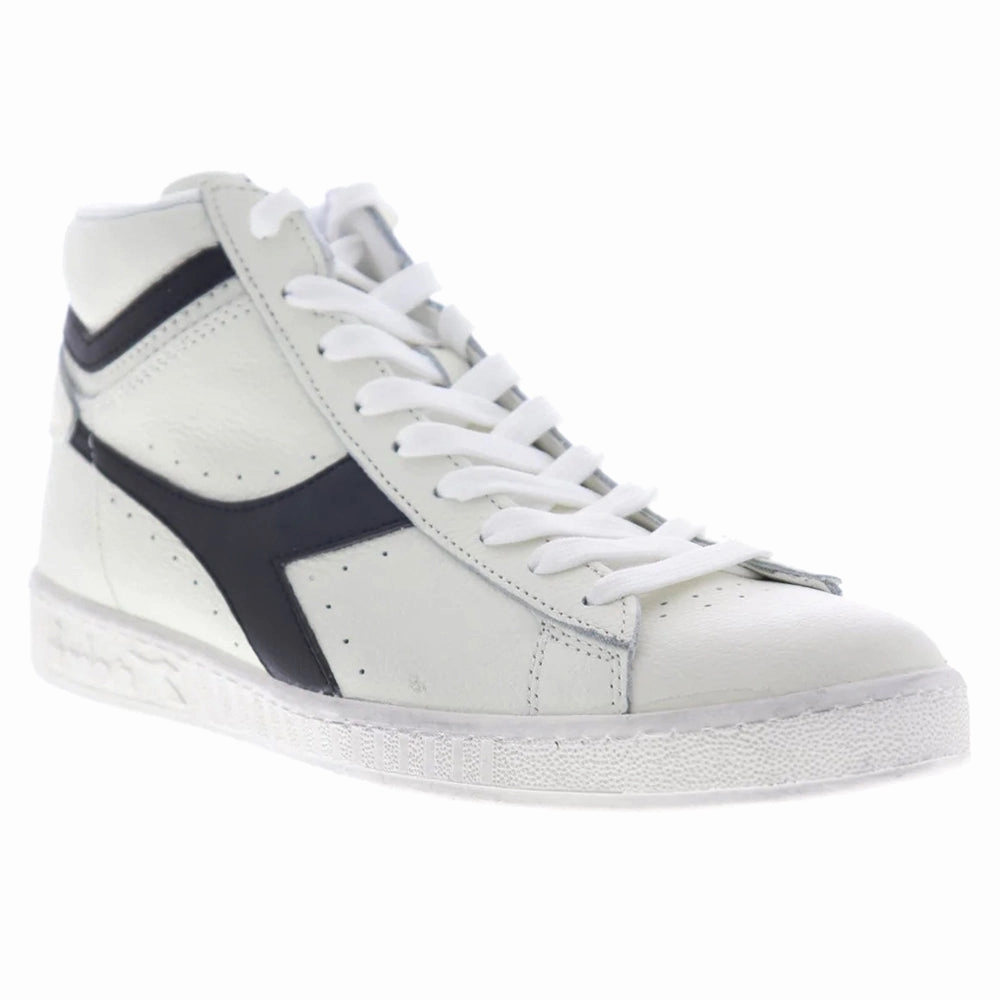 Open Game L Waxed High Top Sneakers