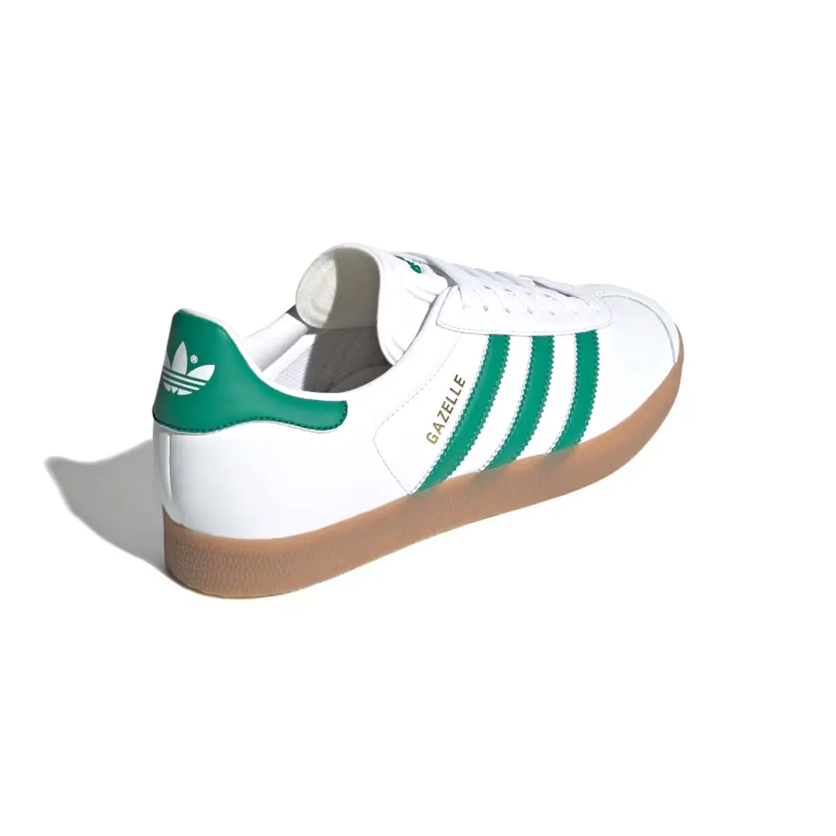 Gazelle 'Cloud White Bold Green' customization - level Wide toe box
